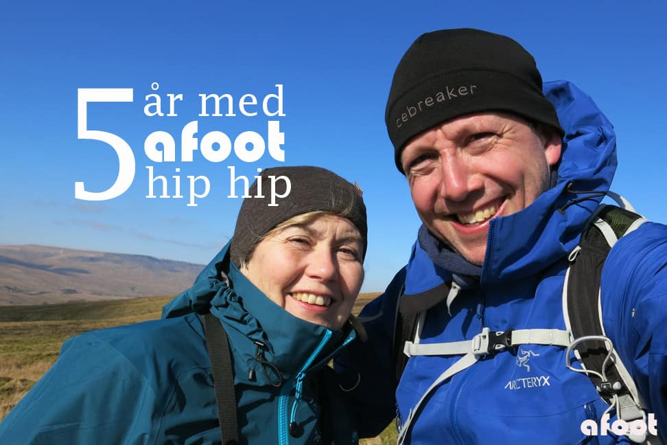 afoot fem år