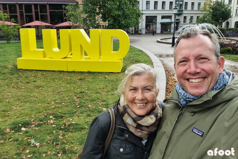 Smuttur til Lund i Sverige